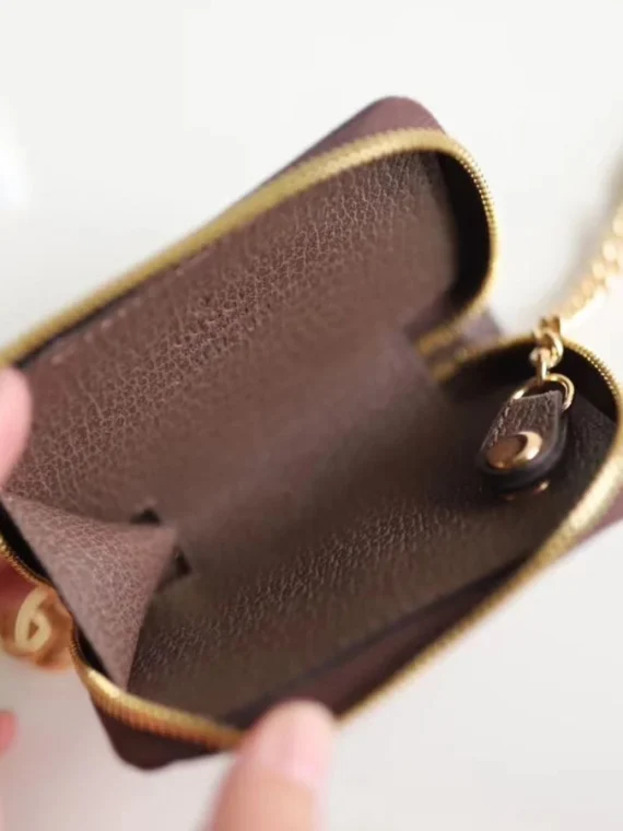 Gucci Ophidia GG key case 523157 Dark Coffee