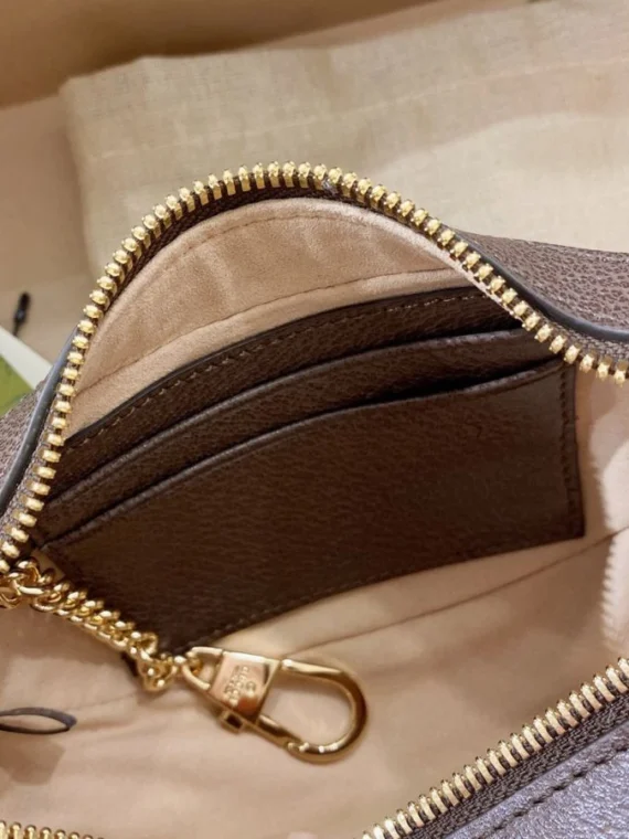 Gucci Ophidia GG Mini Bag 658551 Dark Coffee