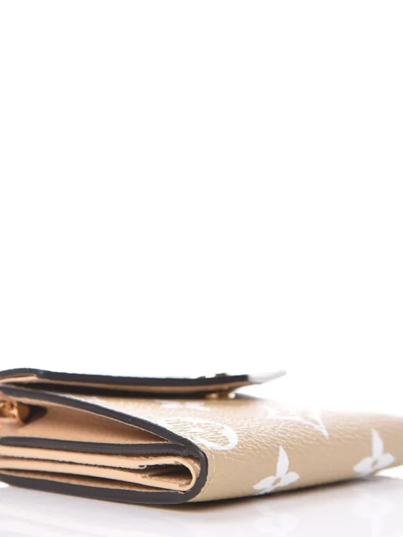 Louis Vuitton Monogram Giant Zoe Wallet Khaki