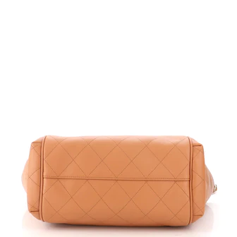 Chanel Heart Charms Flap Bag Quilted Lambskin Mini