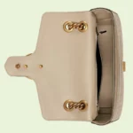 GG Marmont small crocodile shoulder bag