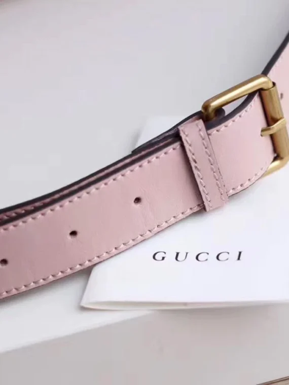 Gucci GG Marmont Matelasse Leather Belt Bag 476434