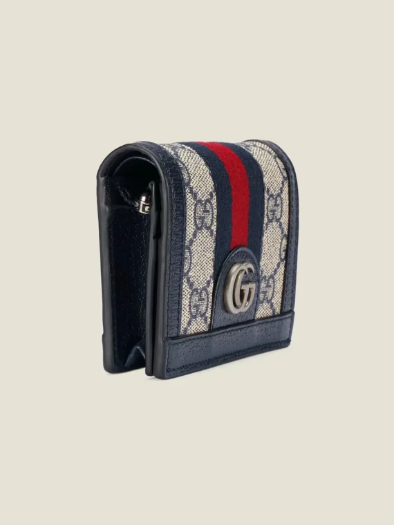 Ophidia GG card case wallet