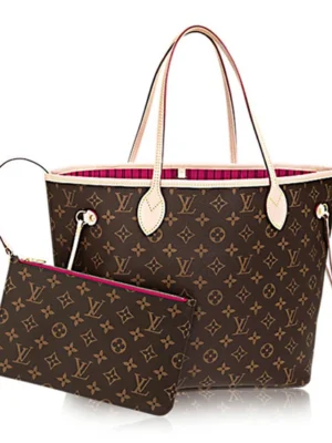 Louis Vuitton M41178 Neverfull MM Shoulder Bag Monogram Canvas