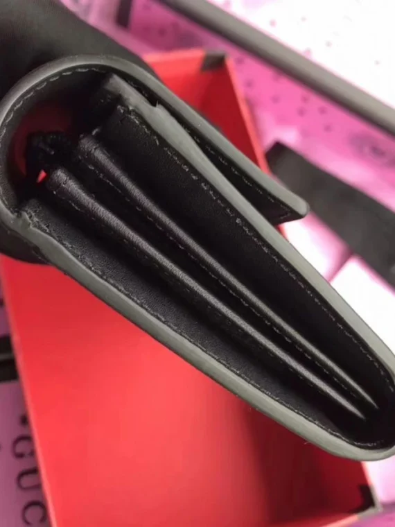 Gucci Sylvie leather continental wallet 476084