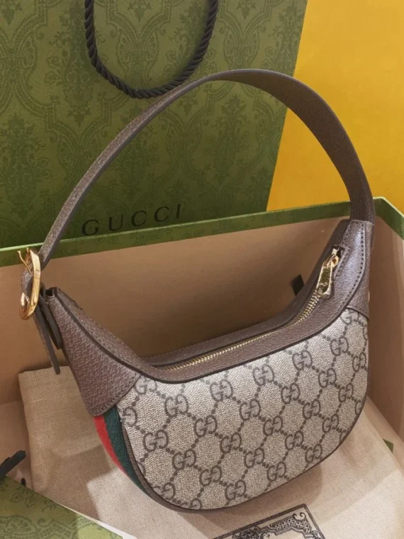 Gucci Ophidia GG Mini Bag 658551 Dark Coffee