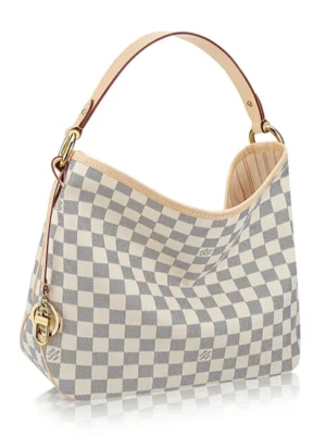 Louis Vuitton N41462 Delightful PM Hobo Bag Damier Azur Canvas
