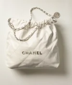 CHANEL Aged Calfskin Quilted Small Gabrielle Hobo Beige Black