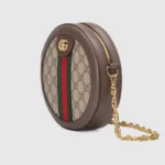 Ophidia mini GG round shoulder bag